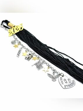 Army Graduation Tassel Charm Military